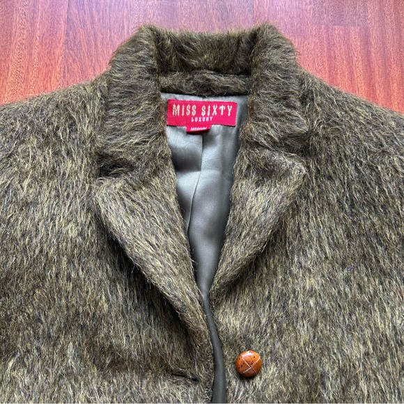 Miss Sixty green wool coat - Picture 4 of 9